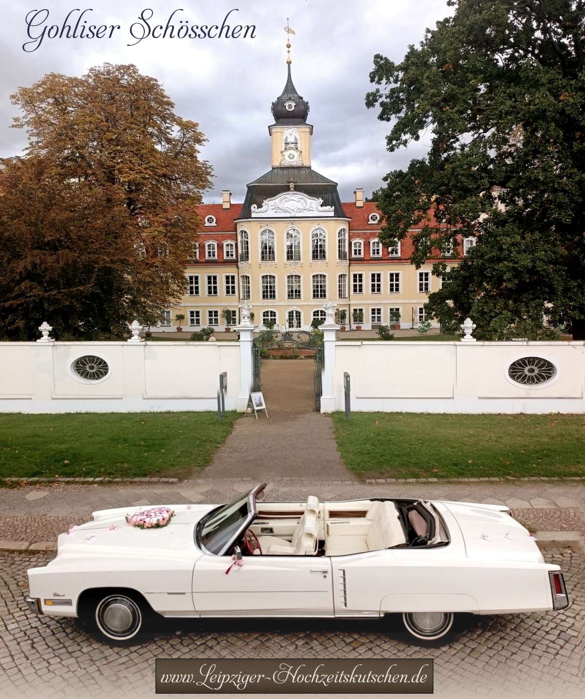 Bild: Cadillac Oldtimer am Gohliser Schlchen in Leipzig