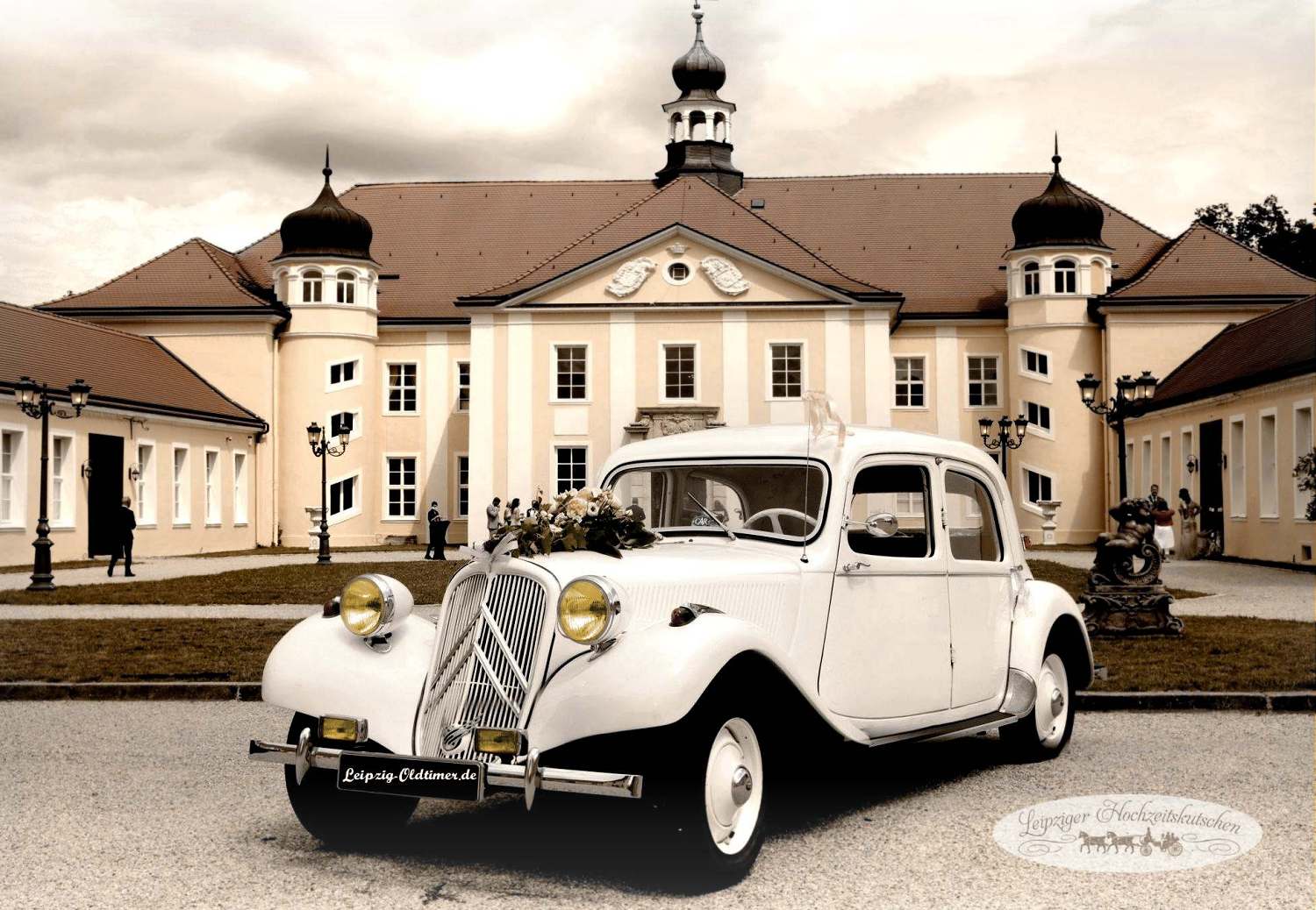 Citroen Traction Oldtimer als Hochzeitsauto mieten