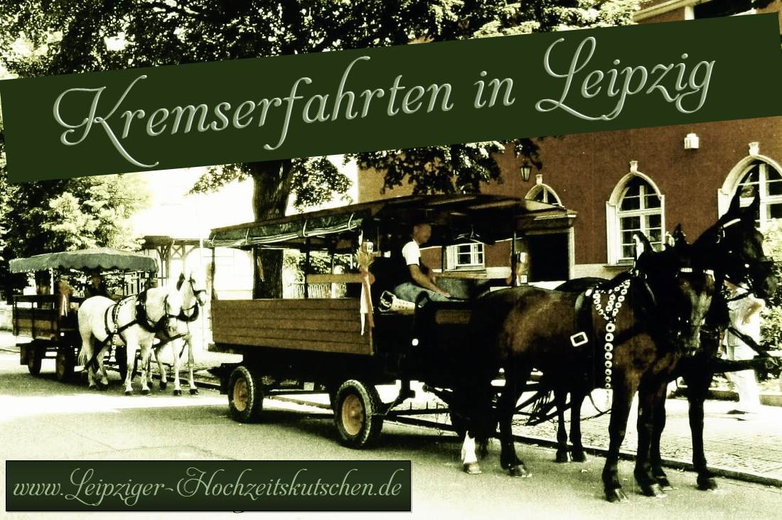 Bild: Kremserfahrt von Großpösna nach Leipzig Stötteritz